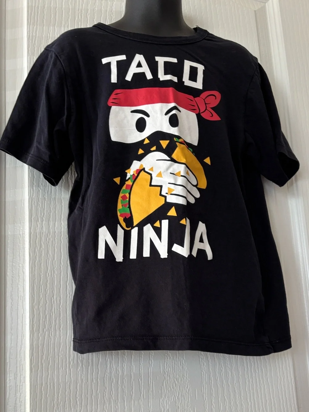 The Children's Place Black 'Taco Ninja' Graphic Tee